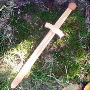  Medieval Wood Toy Sword Toys & Games