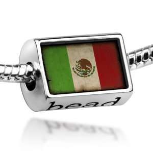 com Beads Mexican Flag   Pandora Charm & Bracelet Compatible Bead 