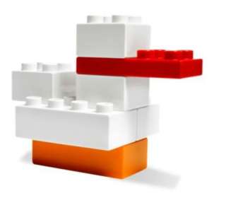 LEGO 6176 DUPLO Basic Bricks Deluxe Building Block Toys  