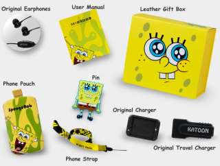 Sponge Bob Mobile Phone Cell Phone DUAL BANDS DUAL SIMS Patrick Star 