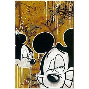 Disney BLOC28 Tres Mickey Mickey Mouse Giclee on Canvas    Gallery 