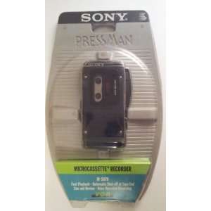  SONY Pressman M 507v Microcassette Recorder Voice 