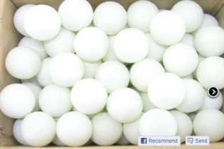 144 Ping Pong Table Tennis Balls White 1 Gross 12 Dozen 0097138665003 