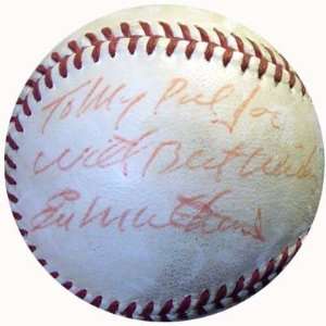   Autographed Giles National League Baseball PSA/DNA