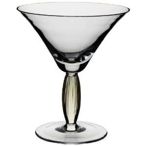   & Boch New Cottage Amber 6 Ounce Martini Glass