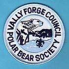 POLAR BEAR SOCIETY PATCH VALLEY FORGE COUNCIL BOY SCOUTS MINT 1034d