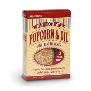 West Bend Theatre Style Popcorn / Oil 