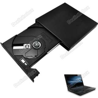 Super Slim External USB Portable 24x CD ROM Drive Laptop Desktop USB 