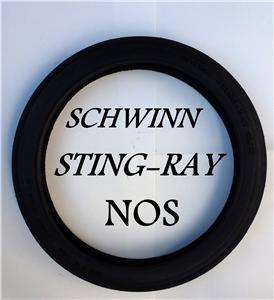 Vintage Schwinn Sting Ray Tire Slick 60s 70s Krate Original NOS 20 x 