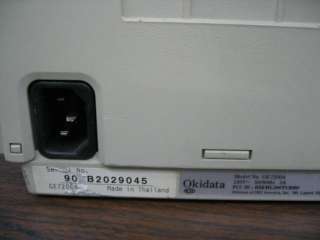 Okidata Microline 390 Turbo 24 Pin Printer GE7200A  
