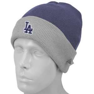  New Era L.A. Dodgers Navy Blue Cuff Knit Beanie Cap 
