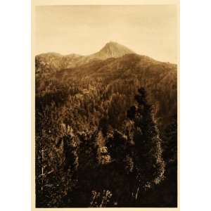  1925 Nevado de Colima Mexico Hugo Brehme Photogravure 