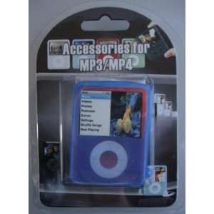  Silicone Skin for 3rd Gen iPod Nano Retail Pack   Blue 