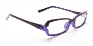 Clear Lens Unisex Fashion Glasses Frames Eyeglasses Sunglasses Purple 