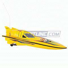   remote control boat 1 38 high speed radio control up to 6 5mph yellow