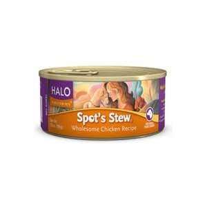   Halo Spots Stew Wholesome Chicken Recipe 12 5.5 oz. Cans