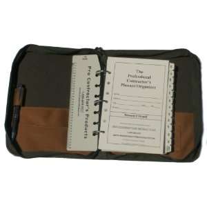  2012 Contractors Planner/Organizer in Nylon Binder 