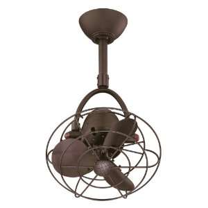  Fan Company DI TB MTL Textured Bronze Diane 16 Single Oscillating 