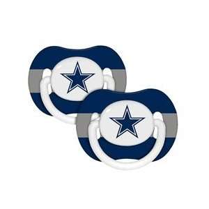  Dallas Cowboys Pacifiers 2 Pack Safe BPA Free Baby
