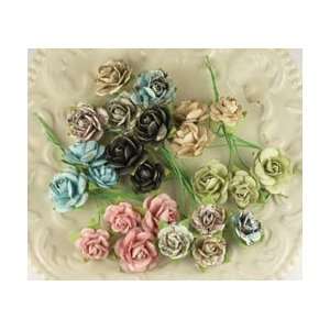  Mulberry Paper Flowers 1 24/Pkg; 3 Items/Order Arts, Crafts & Sewing