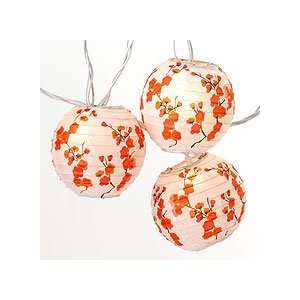 Cherry Blossom Lantern String Lights