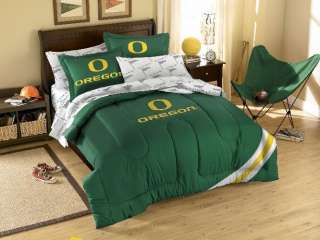 Full 7 Piece Bed in a Bag Set OREGON UNIVERSITY DUCKS  