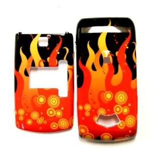 Cuffu   Red Flame   ZTE C79 Smart Case Cover Perfect for Sprint / AT&T 