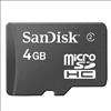 Lot of 10 SanDisk 4GB MicroSD SDHC Flash TF Memory Card  