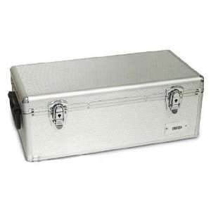  Aluminum 720 DVD Cd r Storage Case W/keys Sleeves Dj 