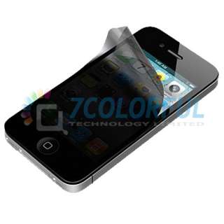 Privacy LCD Screen Protector Guard Film Filter For Apple iPhone 4 
