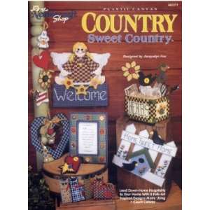  PLASTIC CANVAS COUNTRY SWEET COUNTRY BOOK LEAFLET PAMPHELT 