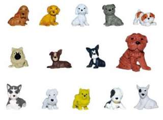 Adopt a Puppy Figure Series 3   Set of 14 Cake Topper  