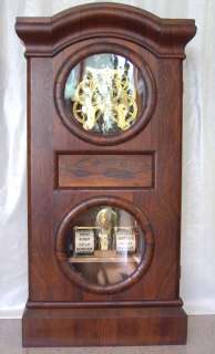 Seth Thomas 8 Day Double Dial #2 Parlor Clock With A Perpetual 