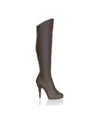 Pleaser Flair 2010 4.5 Inch Stiletto Heel Platform Knee Boot Size 16
