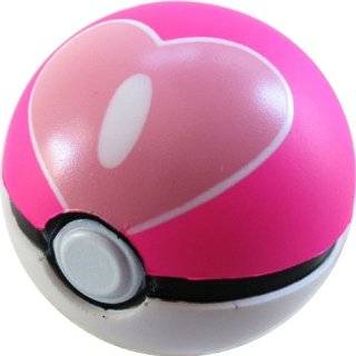  Pokemon Soft Foam 2.5 Inch Poke ball Toy Love Ball 