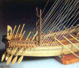   their ships afloat. Keel, frames and deck were tightly tied together