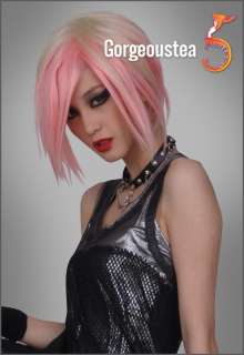 GW316 Short Straight Lolita Layer Trendy Cosplay Wig  