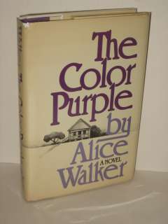 Alice Walker THE COLOR PURPLE 1982 HC/DJ 10th Printing  