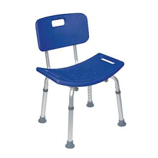 New Shower Seat Bath Chair Bench Stool Tub Medical Blue  