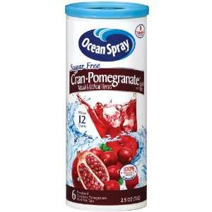 Ocean Spray Powdered Drink Mix Cran   Pomegranate Sugar Free   8 Pack