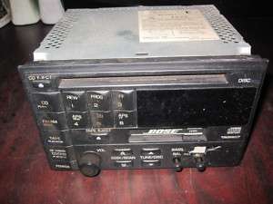 BOSE radio DOUBLE DIN cd and cassette  