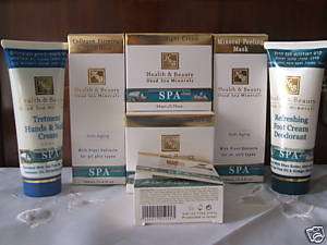 Lot of 7 Dead Sea H&B SPA Skin Care Products +SAMPLES  