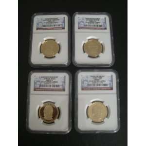   Presidential Set NGC PF 69 Four Ultra Cameo Dollar Coins Everything