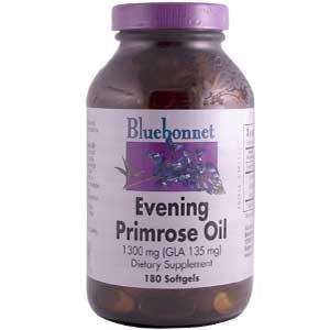  Bluebonnet   Evening Primrose Oil 1300mg   180 Softgels 