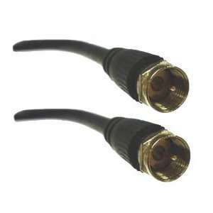 Professional Rg6 Coaxial Cable Black 6ft Polybag For 