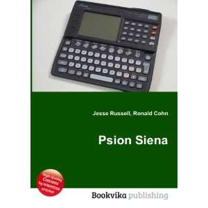  Psion Siena Ronald Cohn Jesse Russell Books