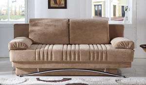 Fantasy Sofa Bed In Soft Brown   Sunset Furniture  