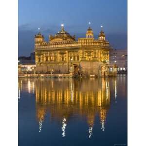  Sikh Golden Temple of Amritsar, Punjab, India Photographic 