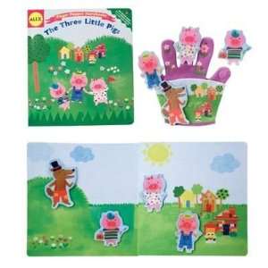  Three Little Pigs Finger Puppet Storybook by ALEX Books 