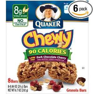 Chocolate Cherry Chewy Granola Bars 90 Calories, 8 Bars per Pack (Pack 